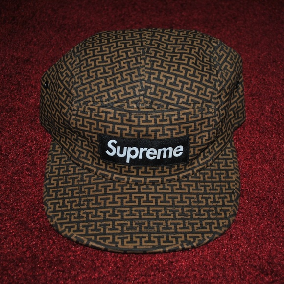 Supreme motif camp cap Clearance